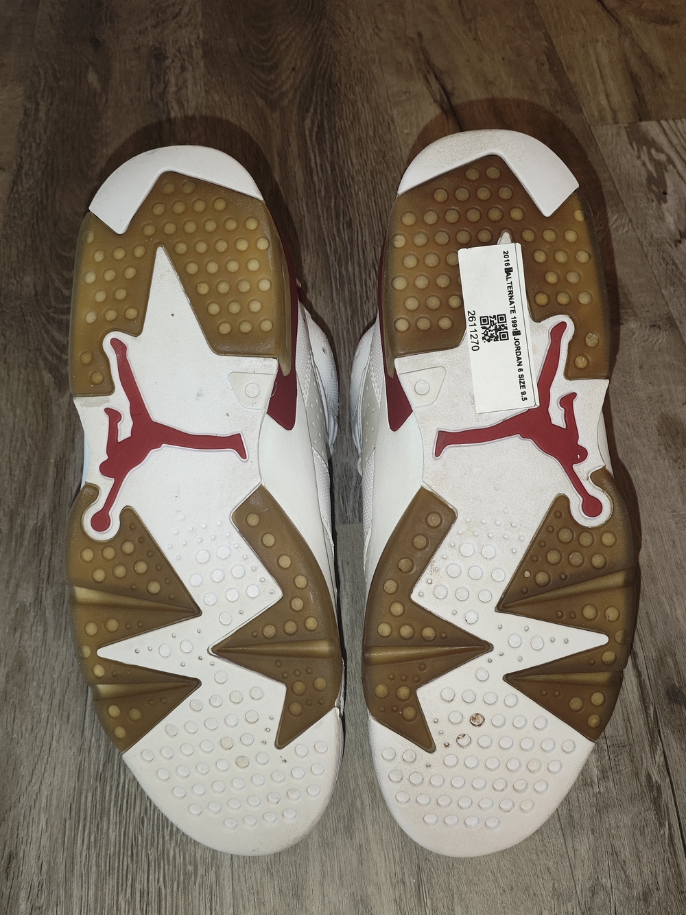 Air Jordan 6 / 2016. Alternate 1991. Rare Sneakers - Picture 3 of 6